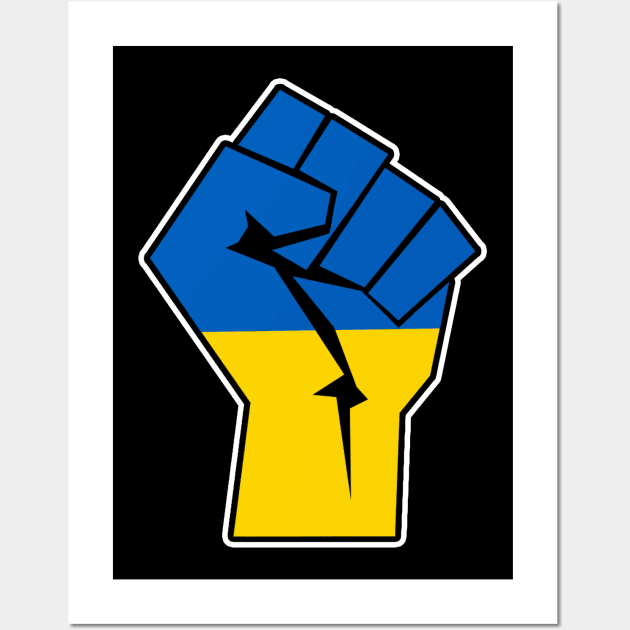 Fight for Ukraine Wall Art by Scar